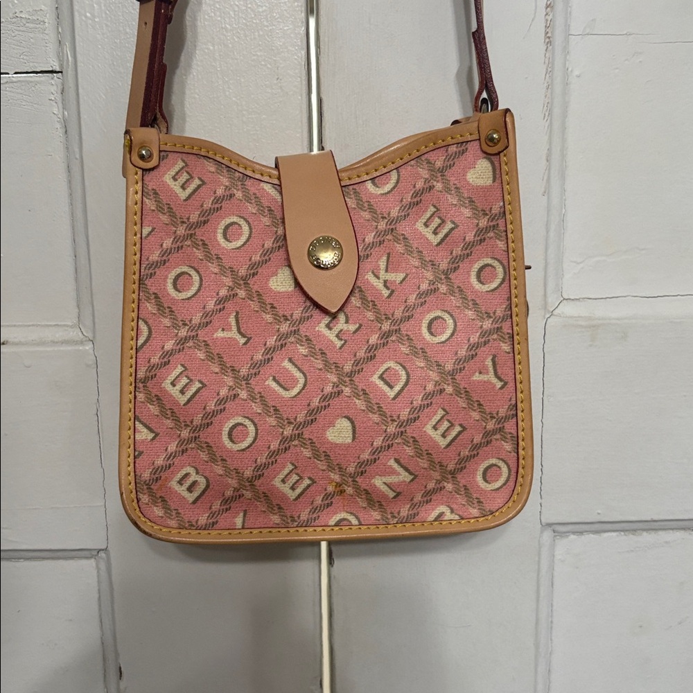 Vintage Dooney Crossword Crossbody Y2K